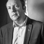 Brendan looking thoughtfully into the distance